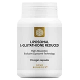L-Glutatión liposomal reducido, 45 cápsulas, Novo Biomedics