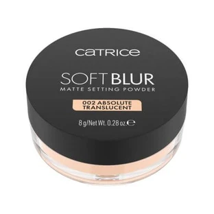 Matte Setting Powder, 002 Absolute Translucent, Soft Blur Matte Setting Powder, 8 g, Catrice