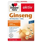 Ginseng + Vitamin B + Zink, 30 Kapseln, Doppelherz