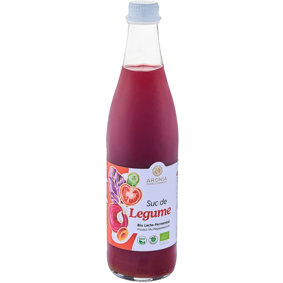 Organic Vegetable Juice Lacto-Fermented - Living Product Unpasteurized - 500ml