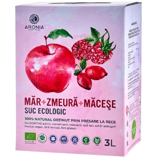 Apfel-Himbeer-Aprikosen-Saft 3L ECO (RO-ECO-029)
