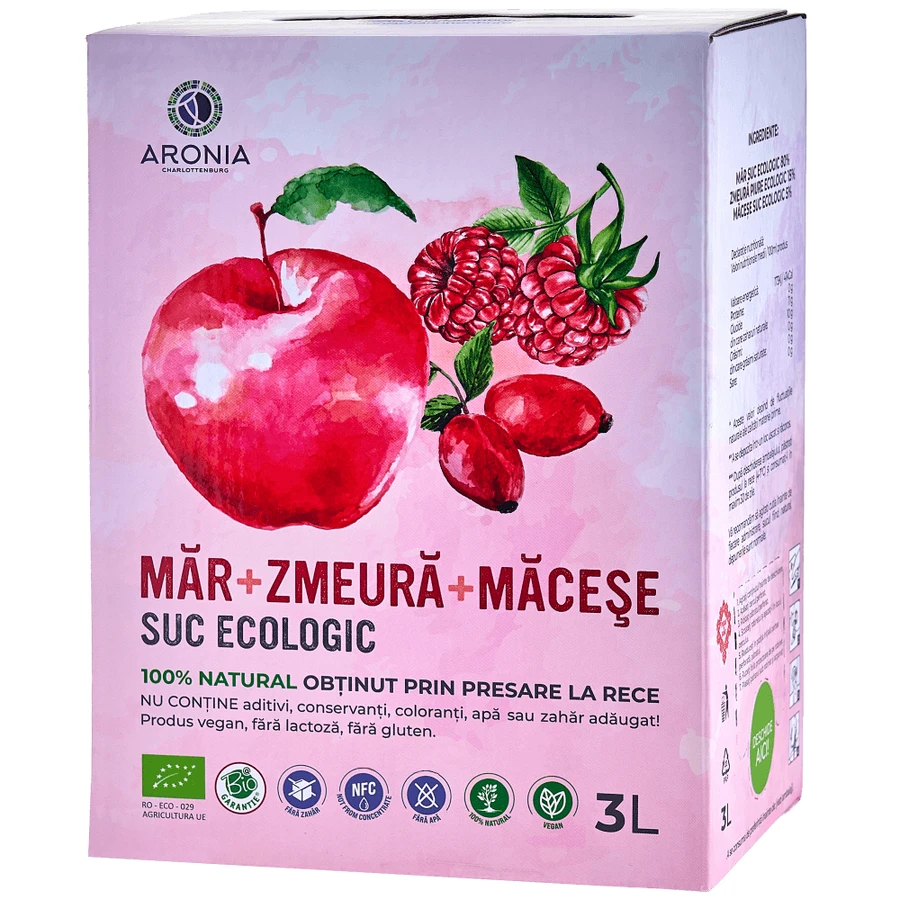 Apfel-Himbeer-Aprikosen-Saft 3L ECO (RO-ECO-029)