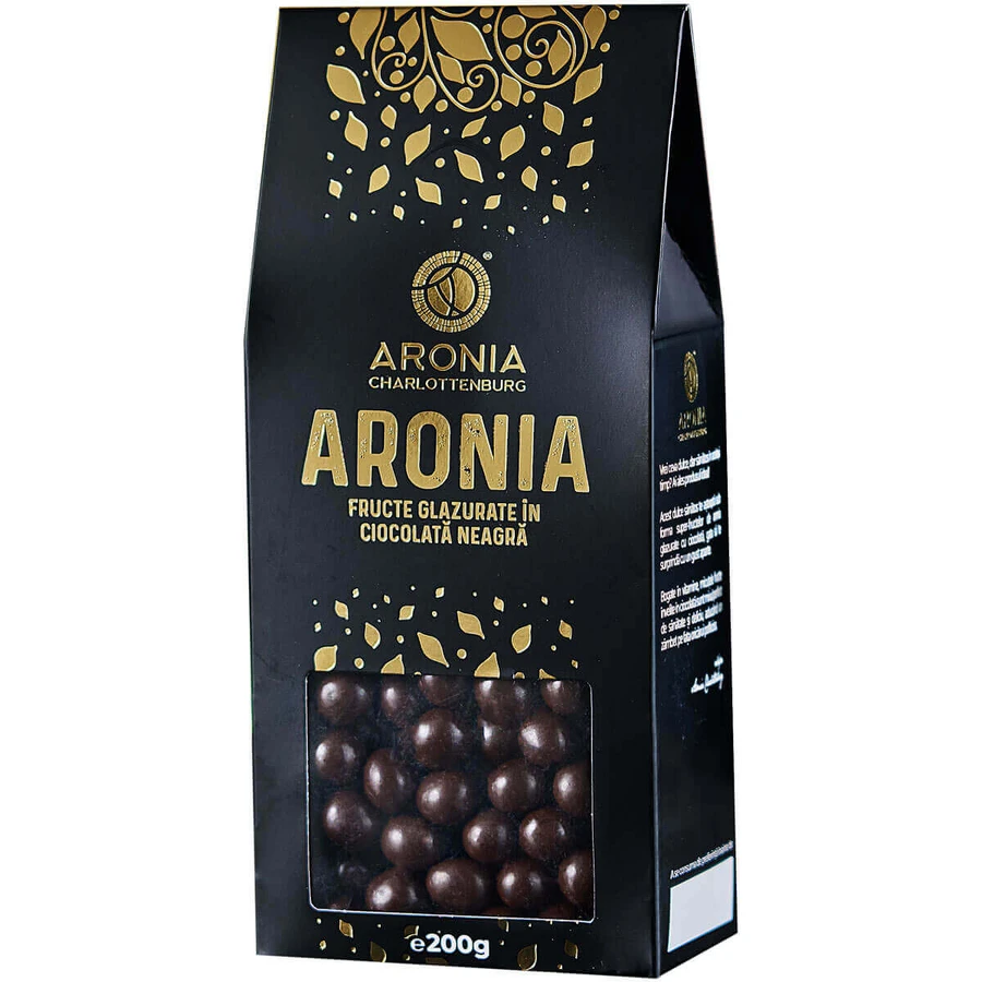 Chocolate glazed Aronia fruit, 200g