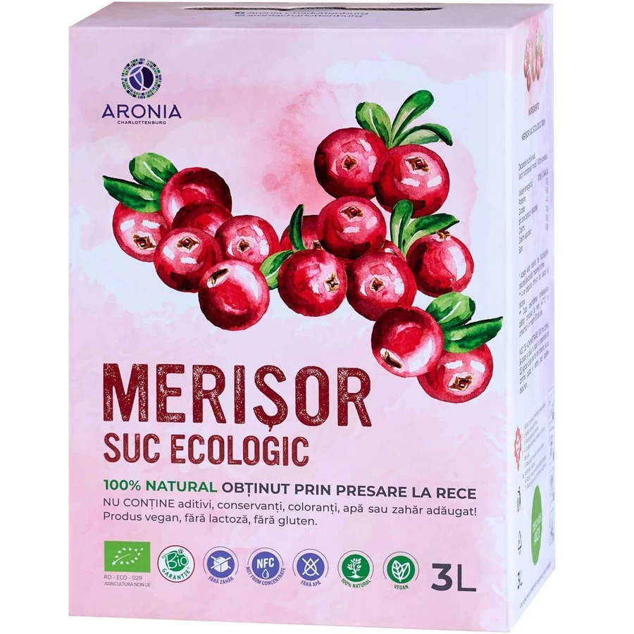 Veenbessensap 3L ECO (RO-ECO-029)