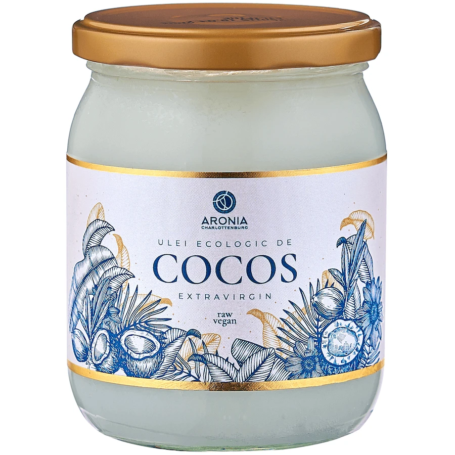 Extra Virgin Kokosolie 100% Natuurlijk en Biologisch 500ml