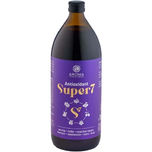 Super 7 Antioxidant - jus 100% naturel et biologique de 7 superfruits aux puissantes propriétés antioxydantes, Aronia