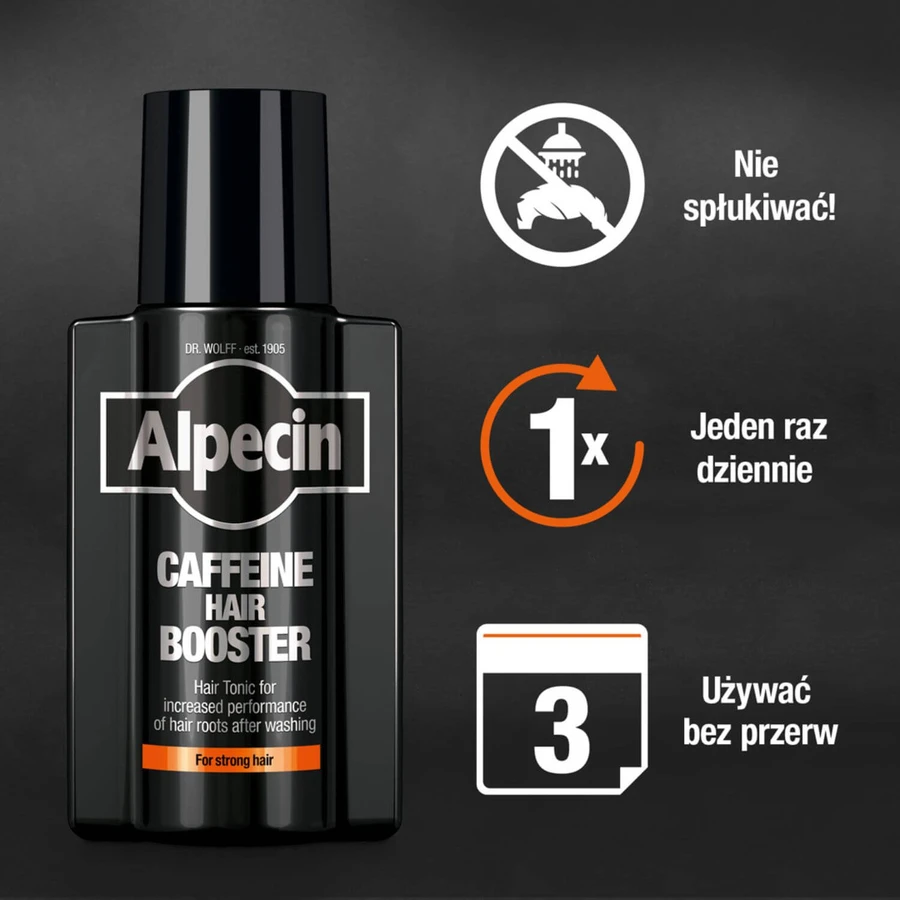 Alpecin Koffein Koffein Haar Booster Tonic mit Koffein 200ml