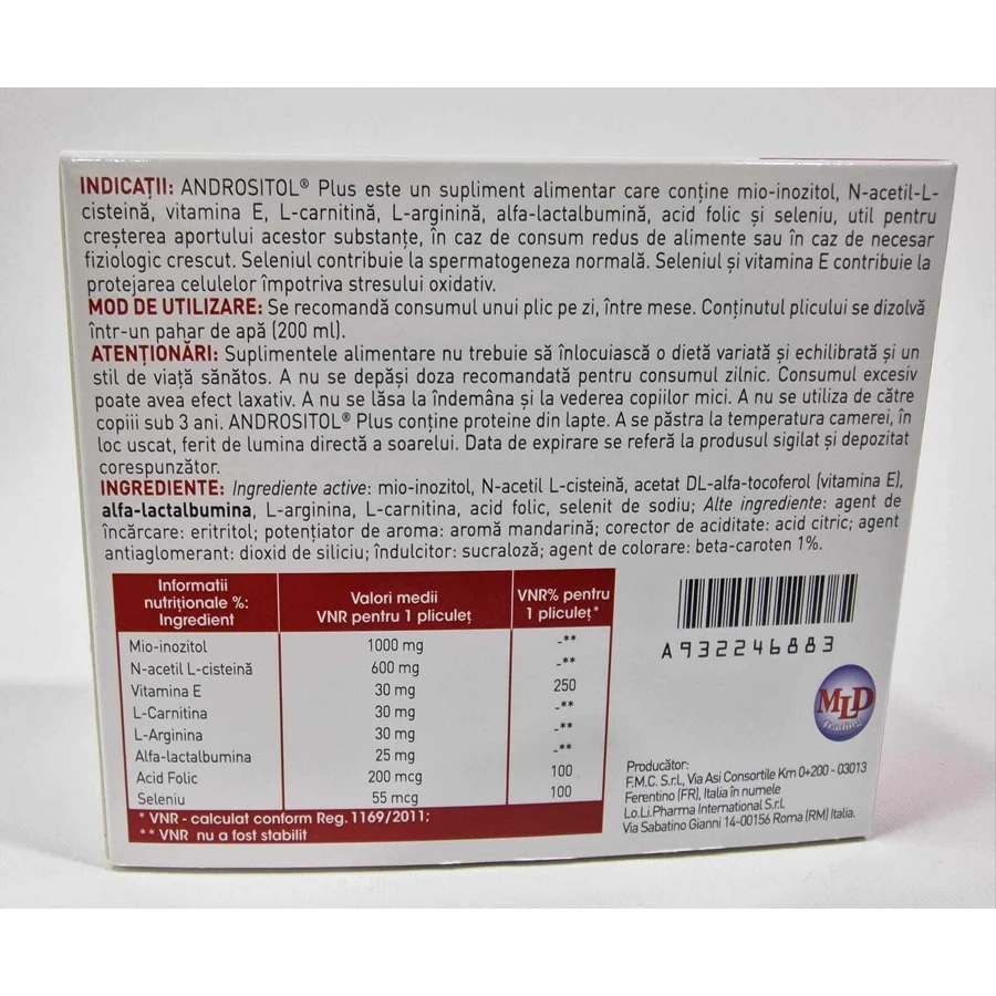 Andrositol Plus, 14 Beutel, Loli Pharma
