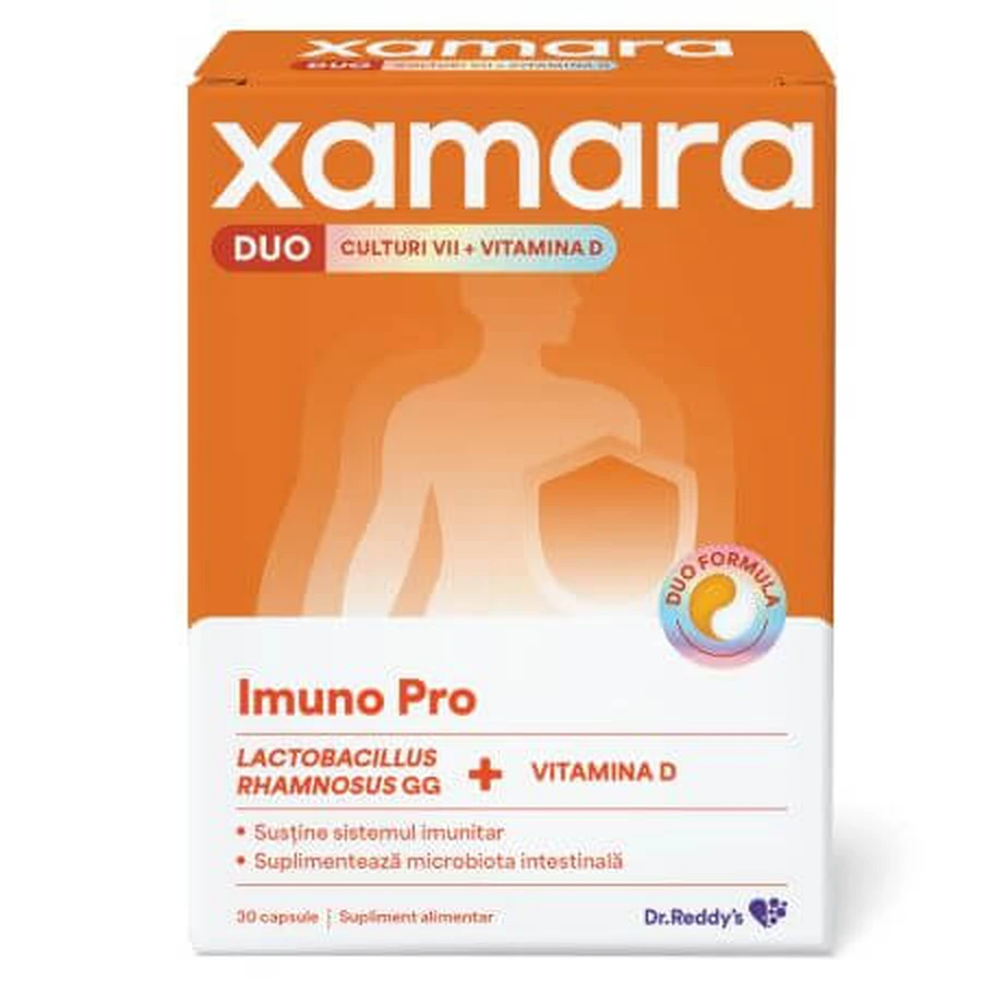 Xamara Duo Immuno Pro, 30 capsules, Dr. Reddys