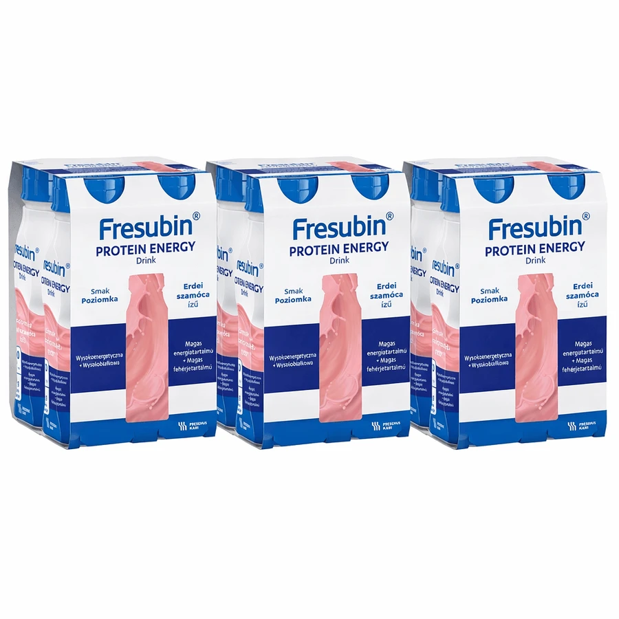 Fresubin Protein Energy met aardbeiensmaak, 12 x 200 ml, Fresenius Kabi