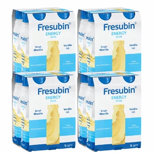 Fresubin Energy Bebida energética con sabor a vainilla, 16x200 ml, Fresenius Kabi