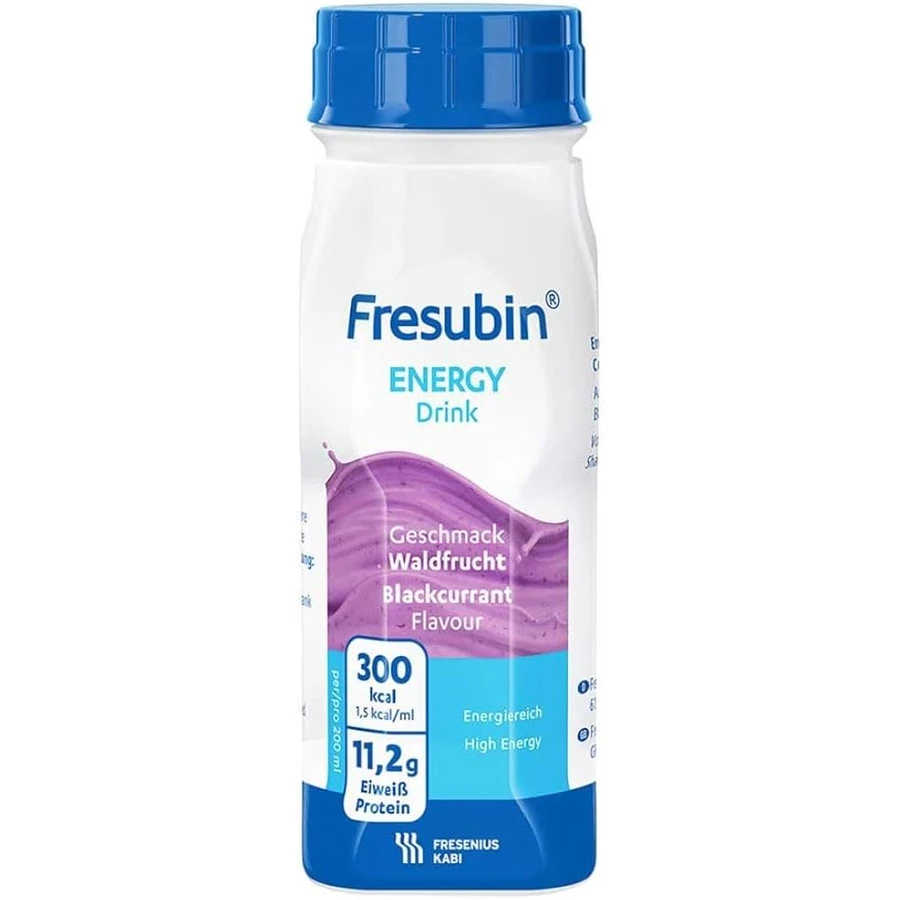 Fresubin Energy, 16 x 200 ml - cu aromă de coacăze negre, Fresenius Kabi