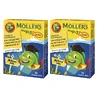 Moller's Omega-3 Jelly Fish, gusto mela, 2x36 pezzi