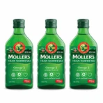Aliment diététique norvégien de Moller, plus de 3 ans, arôme naturel, 3x250 ml