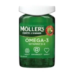Aceite de pescado Forte Omega-3, 2 x 112 cápsulas, Möller's