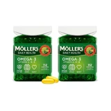Aceite de pescado Forte Omega-3, 2 x 112 cápsulas, Möller's