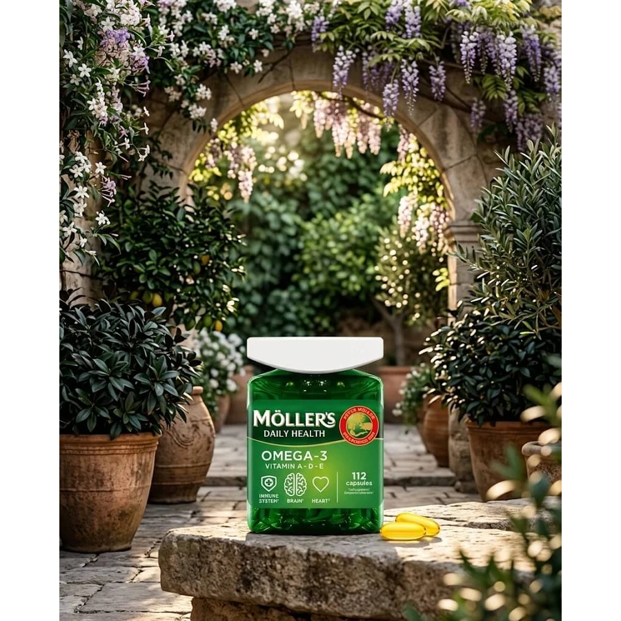 Forte Omega-3, 2 x 112 capsule - ulei de peşte, Möller's 