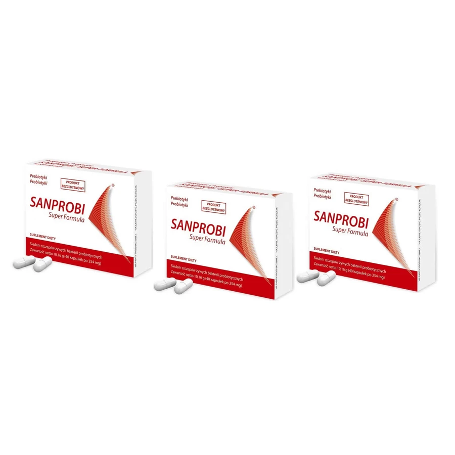 Sanprobi Super Formula, 3 x 40 capsules, Sanum Kehlbeck
