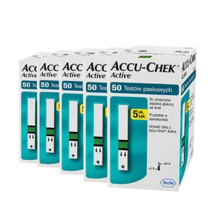 Accu-Chek Active Teststreifen, 5x50 Einheiten, Roche