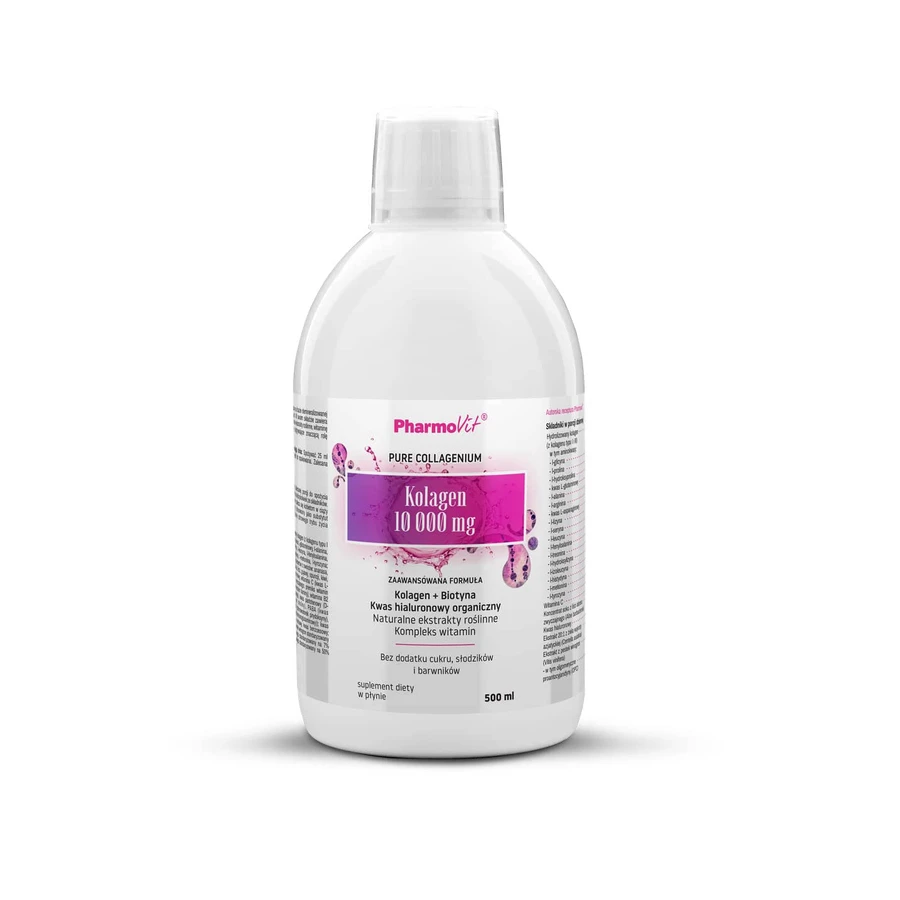 Colágeno 10000 mg, 2x500 ml, PharmoVit