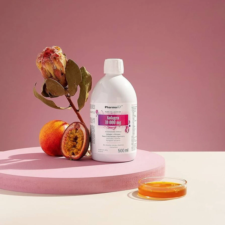 Colágeno 10000 mg, 2x500 ml, PharmoVit
