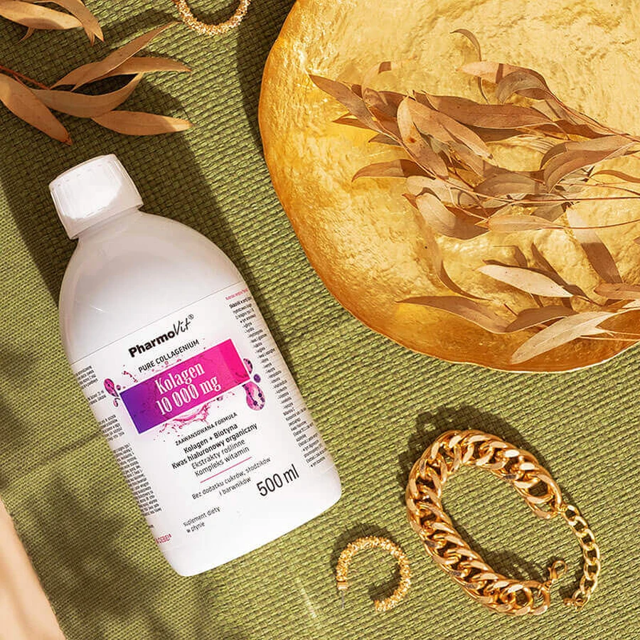 Colágeno 10000 mg, 2x500 ml, PharmoVit