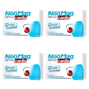 NeoMag Cardio, 4x50 Tabletten, Alofarm