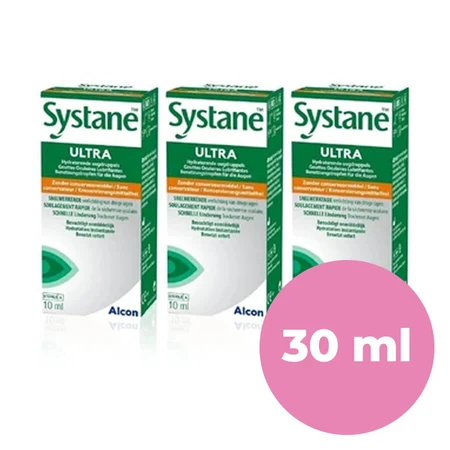 Systane Gotas Oculares Ultrahidratantes, 3x10 ml, Alcon
