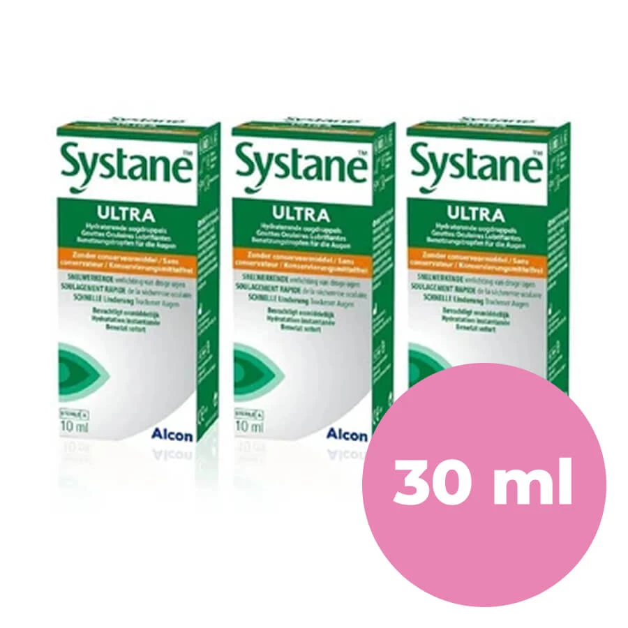 Systane Gotas Oculares Ultrahidratantes, 3x10 ml, Alcon