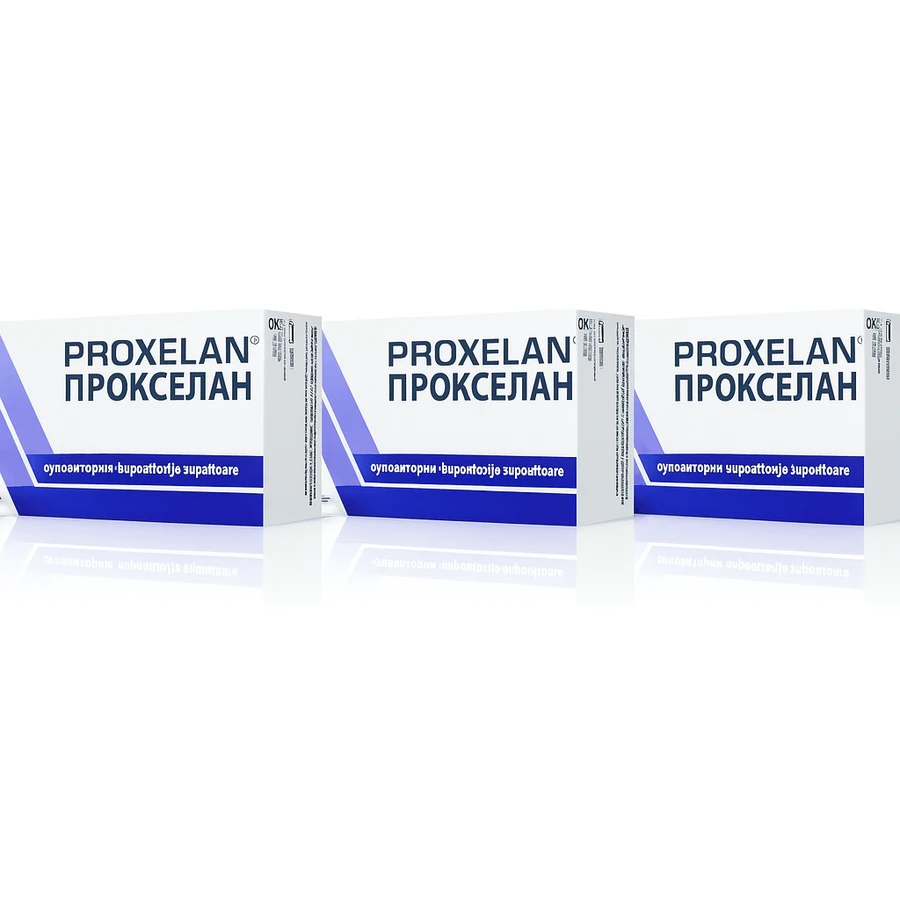 Proxelan, suppositories, 3x10 pieces