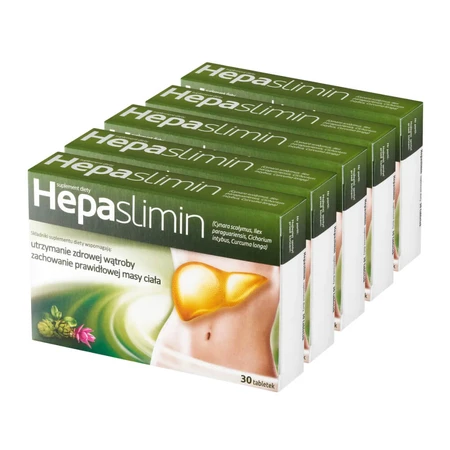 HepaSlimin, 5 x 30 tablets, Aflofarm