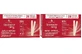 Seboradin Forte 56 ampoules, Hair loss treatment set, 2x28 ampoules