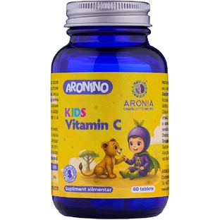 Aronino Kids Vitamin C - 60 comprimés à croquer pour soutenir l'immunité et l'énergie des enfants