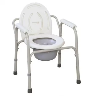 Happy JL810 Chaise en aluminium avec toilettes et siège réglable en hauteur Dr. Happy JL810