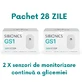 Package 2 pcs Sibionics GS1 Continuous Glucose Monitoring System