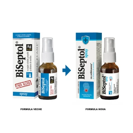 BiSeptol Espray, 20 ml, Dacia Plant