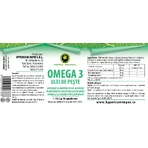Omega 3 capsules from fish, 40 softgels