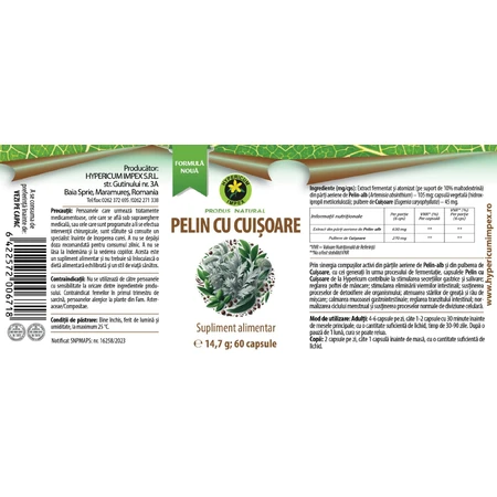 Pelin cápsulas con Clavo, 60 cápsulas