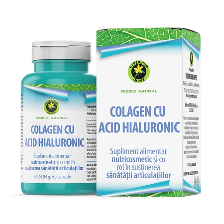 Capsules de Collagène avec Acide Hyaluronique, 60 capsules