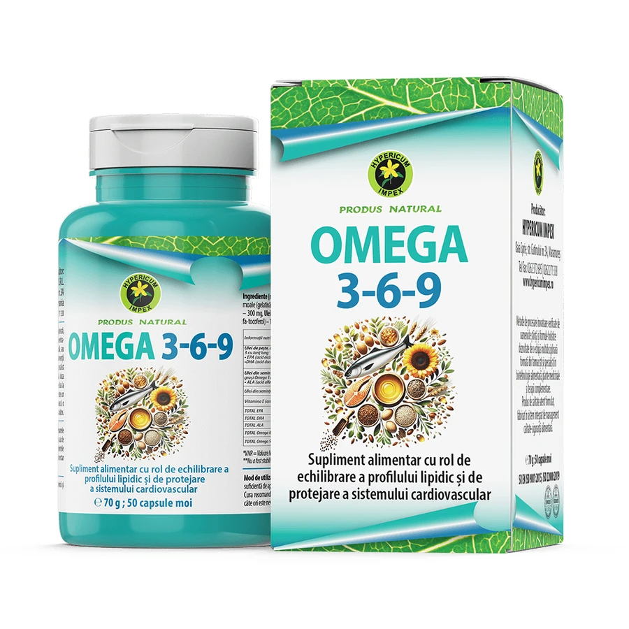 Capsule Omega 369, 50 capsule moi