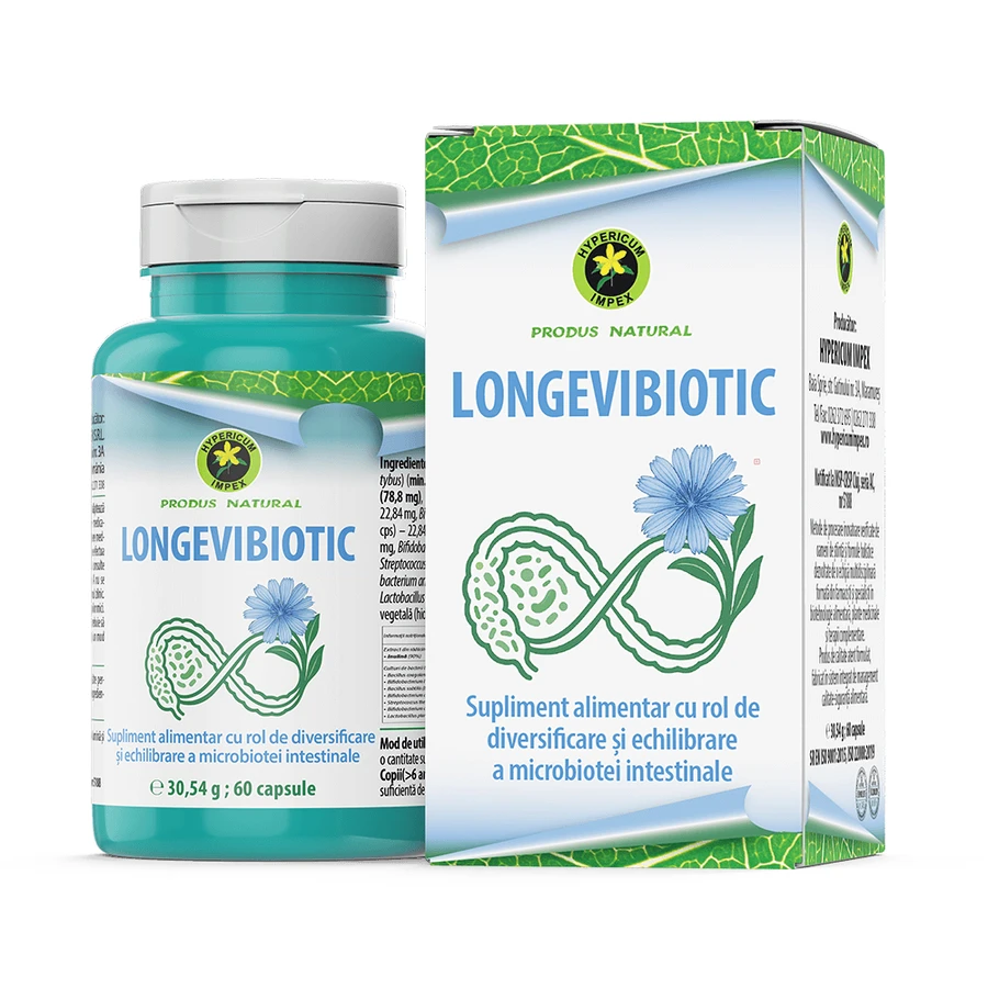 Longevibiotic Capsules, 60 capsules