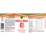 Droji-Mag cápsula complejo B, 60 cápsulas