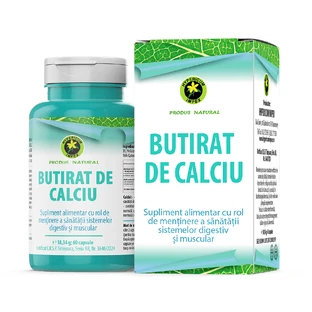 Capsules de Butyrate de Calcium, 60 capsules