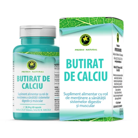 Capsules de Butyrate de Calcium, 60 capsules