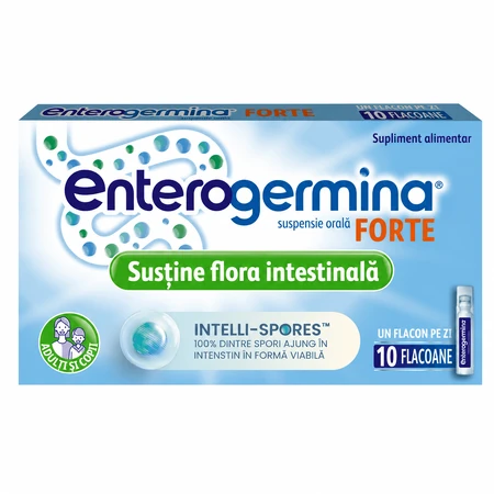 Enterogermina Forte, 3 x 10 vials x 5 ml oral suspension, Sanofi