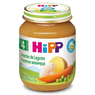 Bio-Püree mit Gemüsemischung, +4 Monate, 125 g, Hipp