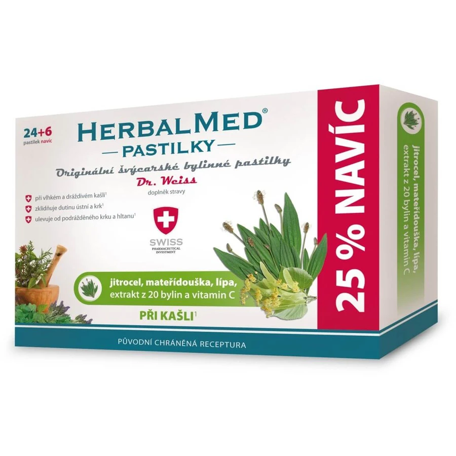 HerbalMed Cough lozenges 30 lozenges