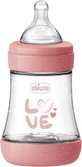 Chicco Babyfles Perfect5 silicone, roze 150 ml