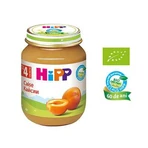 Organic Apricot puree, +4 months, 125 g, Hipp