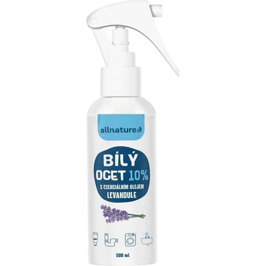 Allnature White vinegar spray 10% lavender 500 ml